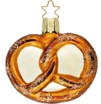 Laugenbrezel 6 cm - Inge-Glas 10043S008 Bayerische Festzeit - Christbaumschmuck