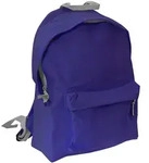 Bagbase Junior Fashion Rucksack, 14 Liter BC1301 (Einheitsgr&ouml;&szlig;e) (Violett/Hellgrau)