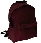 Bagbase Junior Fashion Rucksack, 14 Liter BC1301 (Einheitsgr&ouml;&szlig;e) (Burgunder) - Rot