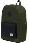 Herschel Rucksack &raquo;Heritage&laquo; Schulrucksack Gr&uuml;n Schwarz Forest Night - Gr&uuml;n