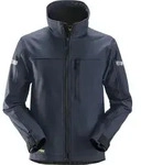 Snickers Bekleidung AllroundWork Softshell Arbeitsjacke marine Gr&ouml;&szlig;e - Marine...