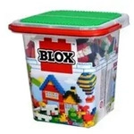 Simba Blox 500 Bausteine im Eimer, f&uuml;r Kinder ab 3 Jahren, Verschiedene Steine,