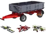 17021 - Traktor Anh&auml;nger Supplement Pack (Mould King) Klemmbausteine