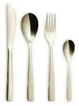Comas 24 Teile Besteck Set Barcelona Champagner Tafelbesteck Edelstahl 18/10...