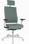 Topstar Sitness Life 80 weiss grau-gr&uuml;n ergonomischer B&uuml;rostuhl mit...