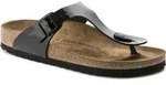Birkenstock Gizeh Black Patent - Damen Hausschuhe - 43663 - Schwarz - 38