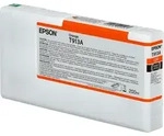 Epson T913A Orange Ink Cartridge (200ml), Standardertrag, Orange, Tinte auf