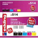 edding Tintenpatrone EDD-514 Multipack Canon PGI 570- CLI-571XL