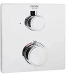 GROHE 24078000 THM-Brausebatterie Grohtherm 24078 1 Abg. FMS f&uuml;r Rap. SmartBox eckig