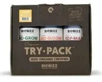 Biobizz Try-Pack Indoor - D&uuml;ngerset mit -Grow, -Bloom und Top-Max, 3 x 250 ml