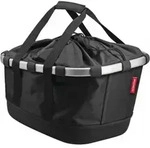 Klickfix City-Tasche Bikebasket GT black, 33x27x42cm, f&uuml;r Racktime - Schwarz