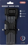 ABUS Faltschloss Bordo Lite 6055C SH - mit Halterung und Zahlencode - Extra-leichtes