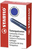 Tintenpatrone zum Nachfüllen - STABILO Refill - 6er Pack - blau (löschbar)