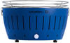 LotusGrill G-435 Holzkohlegrill XL 40,5cm blau mit USB Anschluss