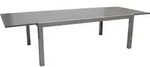 DEGAMO Ausziehtisch Gartentisch Esstisch MARINA 180/240x100cm, Aluminiumgestell