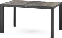 Siena Garden Silva Dining Tisch 140x90 cm &ndash; Aluminium (matt anthrazit) &