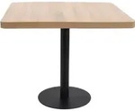 vidaXL Bistrotisch Hellbraun 80x80 cm MDF - Braun