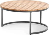 Niehoff Serra Loungetisch Aluminium/Teak