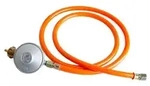 Paella World Gas-Anschluss-Set 30 mbar Gasdruckminderer Gasschlauch 1,5 m