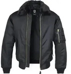 Brandit MA2 Jacke, schwarz, XL - Schwarz - XL