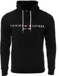 Tommy Hilfiger 8719858646231, Erwachsener, M&auml;nnlich, Kapuzenpullover, Schwarz,
