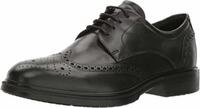 Ecco Herren Schn&uuml;rschuhe Elegant Gummisohle schwarz
