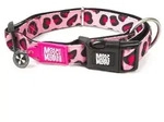 Max & Molly Gotcha! Hundehalsband, gepolstert, wasserdicht, Leopard Pink, Gr&ouml;&szlig;e M