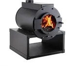 Kaminofen Kanuk&reg; LuTo XV - Schwarz