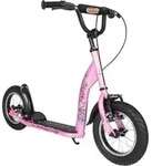 BIKESTAR Tretroller Kinderroller ab 6 - 7 Jahre | 12 Zoll Sport Edition | Pink - Rosa