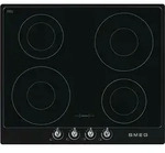 Smeg Victoria Si964nm Induktionskochfeld 4 Brennern Schwarz Schwarz One Size -
