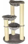 nanook Kratzbaum Holiday 3 Schlafmulden 104x60cm standfest stabil grau - Grau