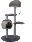 Karlie Misty Outdoor Kratzbaum Katzenkratzbaum Spielbaum grau 77 x 57 x 160 cm - Grau