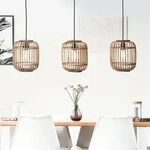 BRILLIANT Pendelleuchte Woodrow | H&auml;ngeleuchte im Naturstyle | 125 cm 