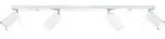 Deckenleuchte RING 4L wei&szlig; 4xGU10 10W Stahl 16x6x80cm Sollux Lighting
