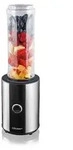 Cloer 6969 Smoothie Maker, Mini Standmixer to go, Milchshakes, Beh&auml;lter 600 ml,