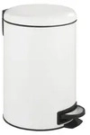 WENKO Treteimer Leman Easy Close Wei&szlig; 12 L - Wei&szlig;