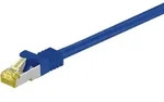 Goobay RJ45 Patchkabel CAT 6A S/FTP (PiMF), 500 MHz mit CAT 7 Rohkabel, Blau,...