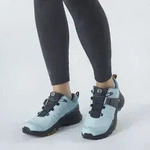 SALOMON SHOES X ULTRA 4 GTX W Crystl/B Crystal Blue/Black/Cumin 38 - Blau - 38