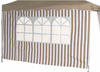 Siena Garden 400-301 Seitenteile Faltpavillon 1x mit u. 1x ohne Fenster 100%