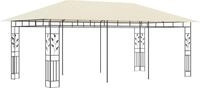 vidaXL Pavillon mit Moskitonetz 6x3x2,73 m Creme