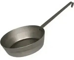 Riess Eisenpfanne Tirol | 24cm : 24cm &Oslash; Durchmesser: 24cm - Dunkelgrau