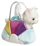 Fancy Pals Rainbow Princess Cat 20 cm - Bunt