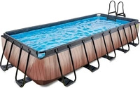 Exit Toys 30.17.53.10, Exit Toys EXIT Wood Rahmenpool 540x250x100cm, Aufstellpool,