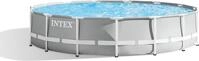 Intex 26724 ex 26734, Prism runder Aufstellpool, 457x107cm,inkl. Filterpumpe, Leiter,
