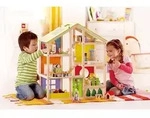 Hape Happy Family Vier-Jahreszeiten Haus (m&ouml;bliert), E3401