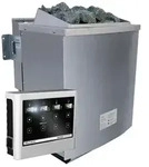 Biokombiofen 9 kW Steuerung easy - Silber