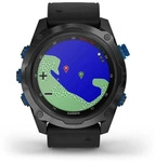 Garmin DescentTM Mk2i Titan, Farbe: Titan Grau, Armband: Titan Schwarz + T1 Tracker -