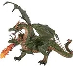 Papo Zweik&ouml;pfiger Drache, 3 Jahr(e), Fantasy World, Mehrfarbig, PVC
