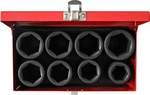 KS Tools 515.0510, Steckschl&uuml;ssel-Satz, 3/4", 8 Kopf/K&ouml;pfe, Chrom-Molybd&auml;n-Stahl,