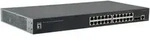 LevelOne GTL-2661, Managed, L2, Gigabit Ethernet (10/100/1000), Rack-Einbau - Schwarz
